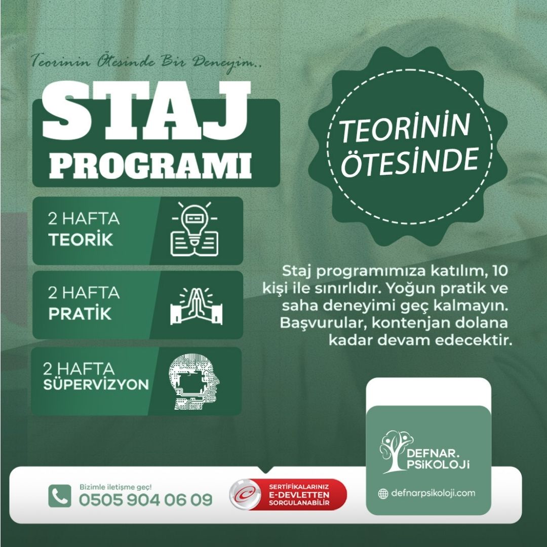 Klinik Psikoloji Staj Programı