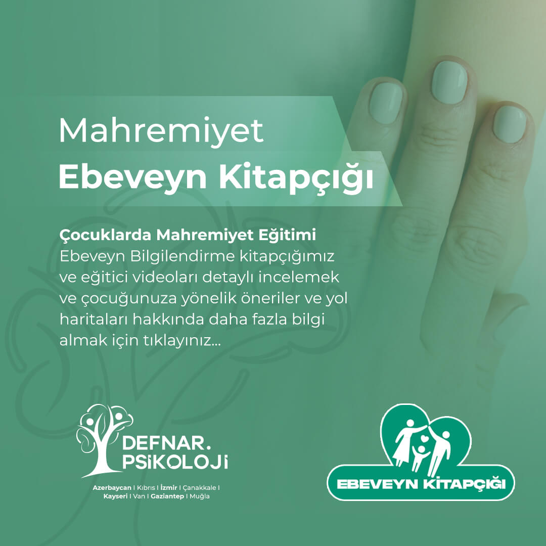 Çocuklarda Mahremiyet Eğitimi Ebeveyn Kitapçığı