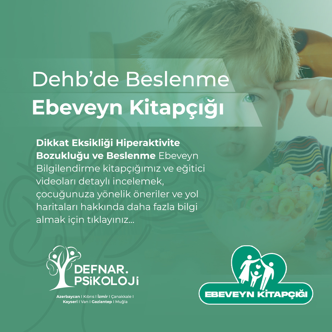 Dehb ve Beslenme Ebeveyn Kitapçığı
